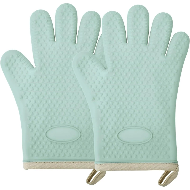 1 Pair Thick Silicone Oven Mitts Heat Resistant Non-slip Anti-scald Heat Insulation Gloves for Oven Microwave Baking Kitchen Use
1 Pair Thick Silicone Oven Mitts Heat Resistant Non-slip Anti-scald Heat Insulation Gloves for Oven Microwave Baking Kitchen Use