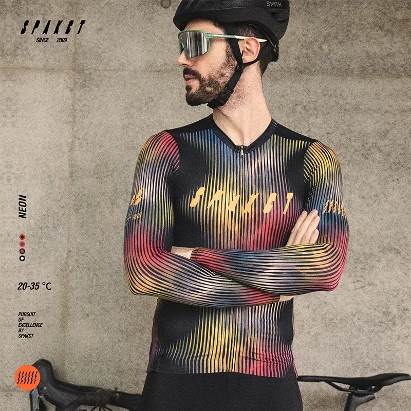 Spakct 2025 Jersey de ciclismo de manga larga para hombre ciclismo de otono Leichtes, atmungsaktives Sommer-Rennrad-Oberteil
Spakct 2025 Jersey de ciclismo de manga larga para hombre ciclismo de otono Leichtes, atmungsaktives Sommer-Rennrad-Oberteil