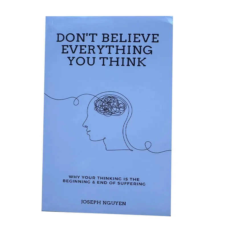 New Don't Believe Everything You Think by Joseph Nguyen Why Your Thinking Is The Beginning & End Of Suffering English Book
New Don't Believe Everything You Think by Joseph Nguyen Why Your Thinking Is The Beginning & End Of Suffering English Book