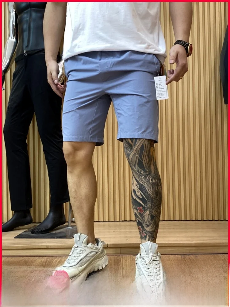Summer Sporty Shorts Men's Quick Dry Comfortable Casual Loose Fit Nylon Lycra Blend mid Waist Breezy Lightweight Style
Summer Sporty Shorts Men's Quick Dry Comfortable Casual Loose Fit Nylon Lycra Blend mid Waist Breezy Lightweight Style