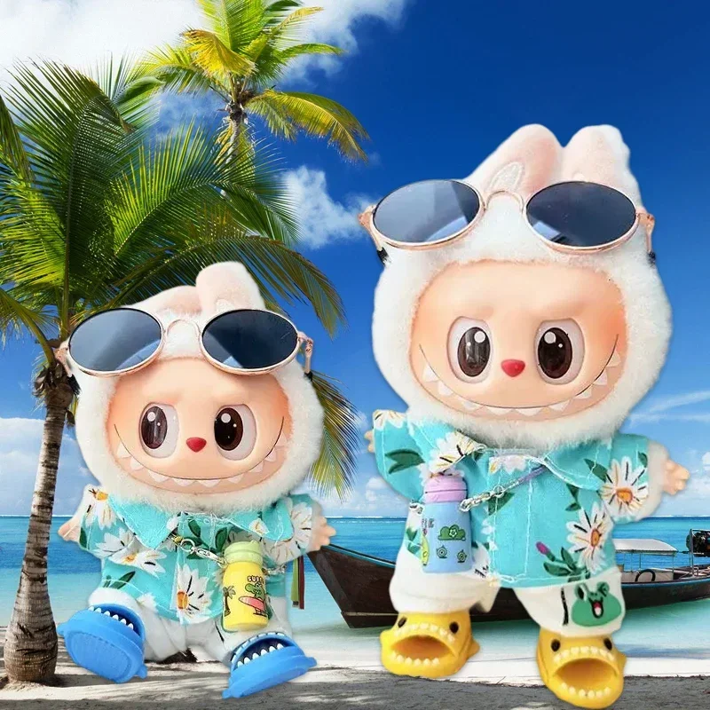 17cm Mini Summer for Labubu Clothes Plush Labubu Doll'S Clothes Accessories Plush Cartoon Beach Holidays Labubu Outfit Custom
17cm Mini Summer for Labubu Clothes Plush Labubu Doll'S Clothes Accessories Plush Cartoon Beach Holidays Labubu Outfit Custom