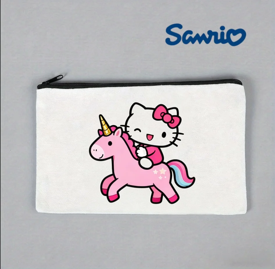 1PC Sanrio Hello Kitty & Pink Unicorn Canvas Makeup Bag, Kawaii Cosmetic Pouch
1PC Sanrio Hello Kitty & Pink Unicorn Canvas Makeup Bag, Kawaii Cosmetic Pouch