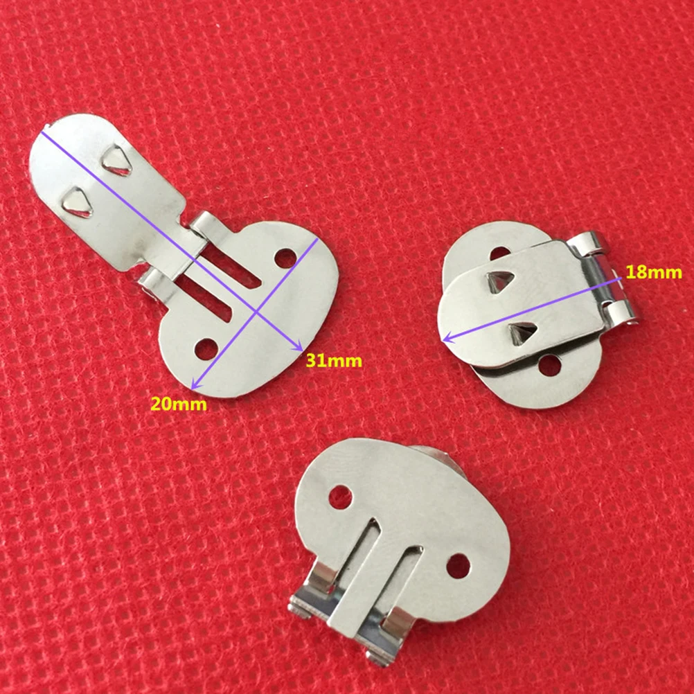 100pcs Stainless Steel Shoe Clips Flat Blank DIY Findings Metal Buckle Accessories for Ladies Shoes Purse Decor
100pcs Stainless Steel Shoe Clips Flat Blank DIY Findings Metal Buckle Accessories for Ladies Shoes Purse Decor