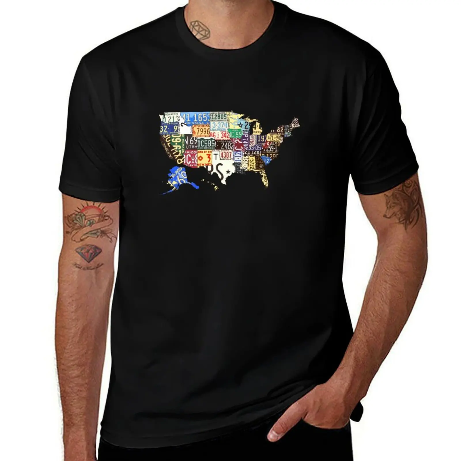 plates quality USA vintage 100% man designer cotton high shirt map t shirt t t shirts cotton license man T-Shirt
plates quality USA vintage 100% man designer cotton high shirt map t shirt t t shirts cotton license man T-Shirt