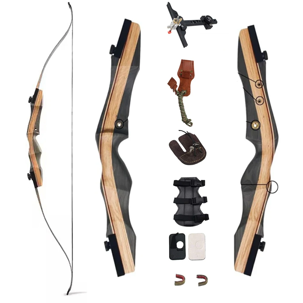 70" Takedown Recurve Bow Adult Archery Competition Athletic Bow Weights 14-40 LB Right Handed Archery Kit
70" Takedown Recurve Bow Adult Archery Competition Athletic Bow Weights 14-40 LB Right Handed Archery Kit