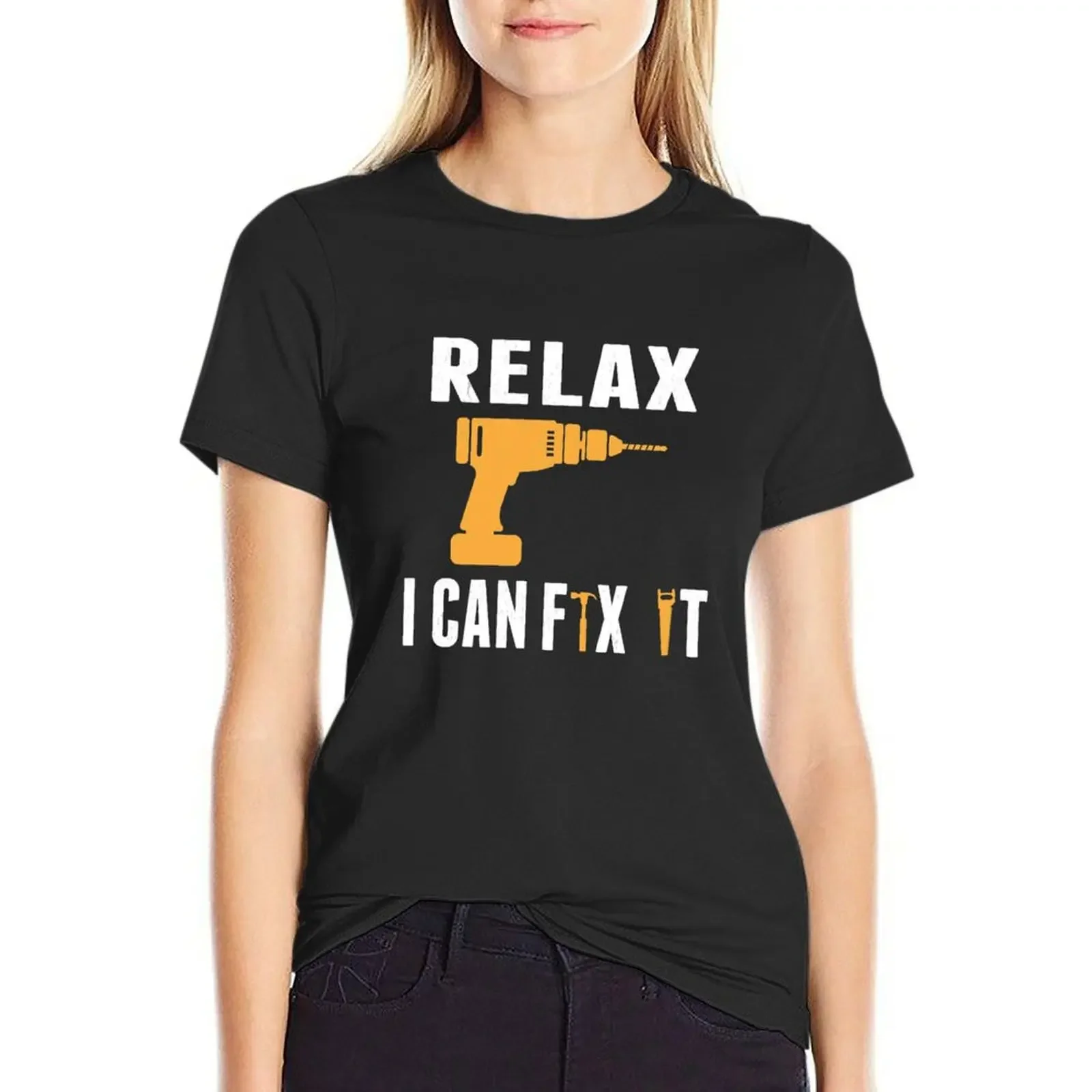 Relax I Can Fix It, Papa, Grandpa, Dad CarpenterBest gifts from Son, Daughter T-Shirt quick drying womans clothing
Relax I Can Fix It, Papa, Grandpa, Dad CarpenterBest gifts from Son, Daughter T-Shirt quick drying womans clothing