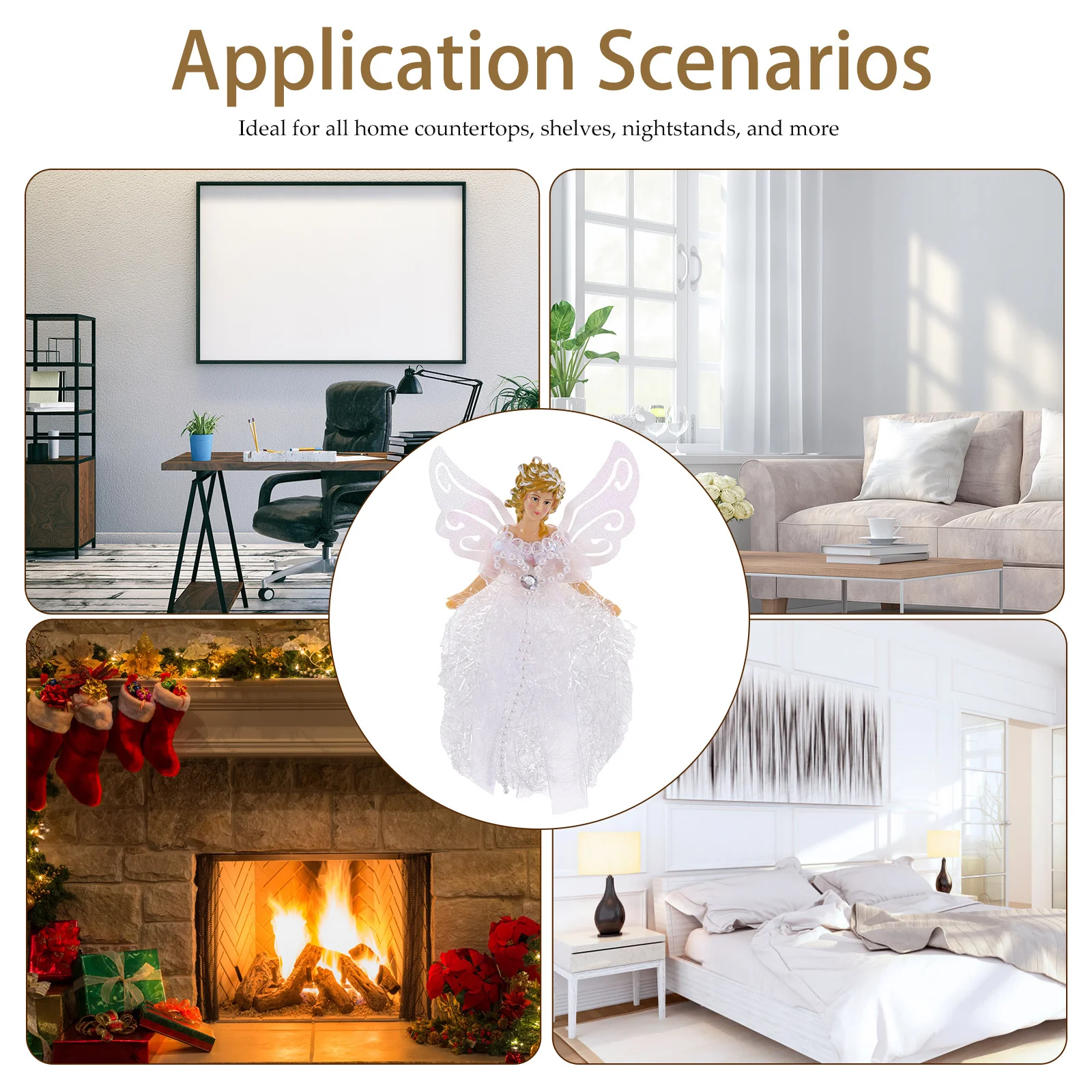 1pc Statue Decor Classic Angel Statue Photo Props Small Angel For Christmas Wedding Home Decor, Desktop Shelf Decoration Craft
1pc Statue Decor Classic Angel Statue Photo Props Small Angel For Christmas Wedding Home Decor, Desktop Shelf Decoration Craft