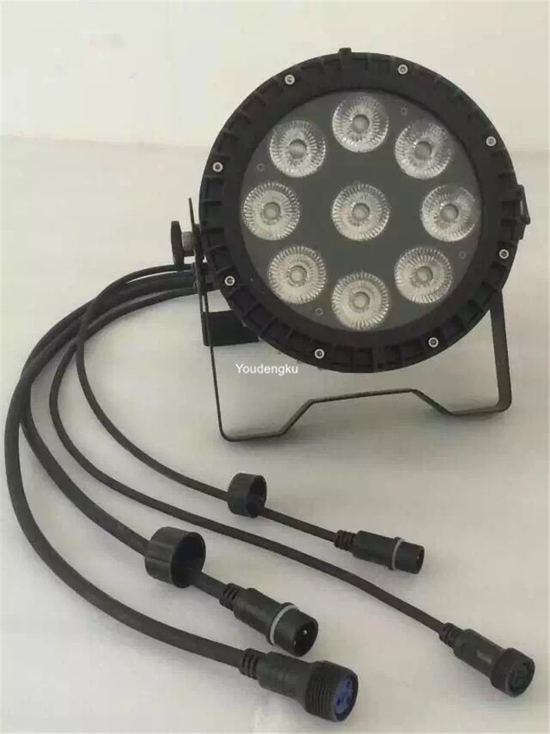 4 pieces waterproof flat Par Led outdoor ip65 led par64 9*18w 6in1 rgbwa+uv slim led par light
4 pieces waterproof flat Par Led outdoor ip65 led par64 9*18w 6in1 rgbwa+uv slim led par light