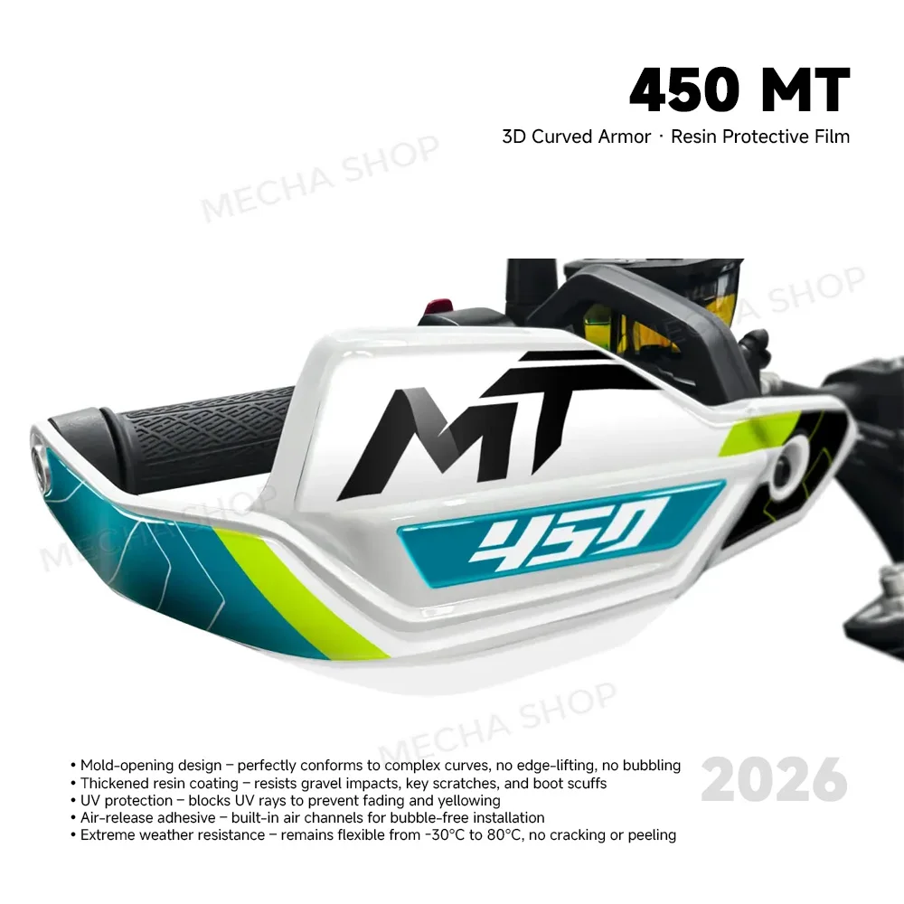 For CFMOTO 450MT 450 MT 2026 Motorcycle Handguard Decal Hand Guard Shield Protection Sticker
For CFMOTO 450MT 450 MT 2026 Motorcycle Handguard Decal Hand Guard Shield Protection Sticker
