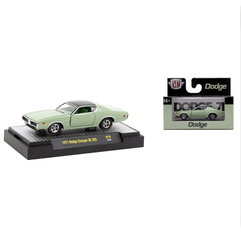 M2 Machines 1:64 Scale Diecast Alloy 1971 Dodge Charger SE 383 Toys Cars Model Classics Adult Gifts Souvenir Static Display
M2 Machines 1:64 Scale Diecast Alloy 1971 Dodge Charger SE 383 Toys Cars Model Classics Adult Gifts Souvenir Static Display