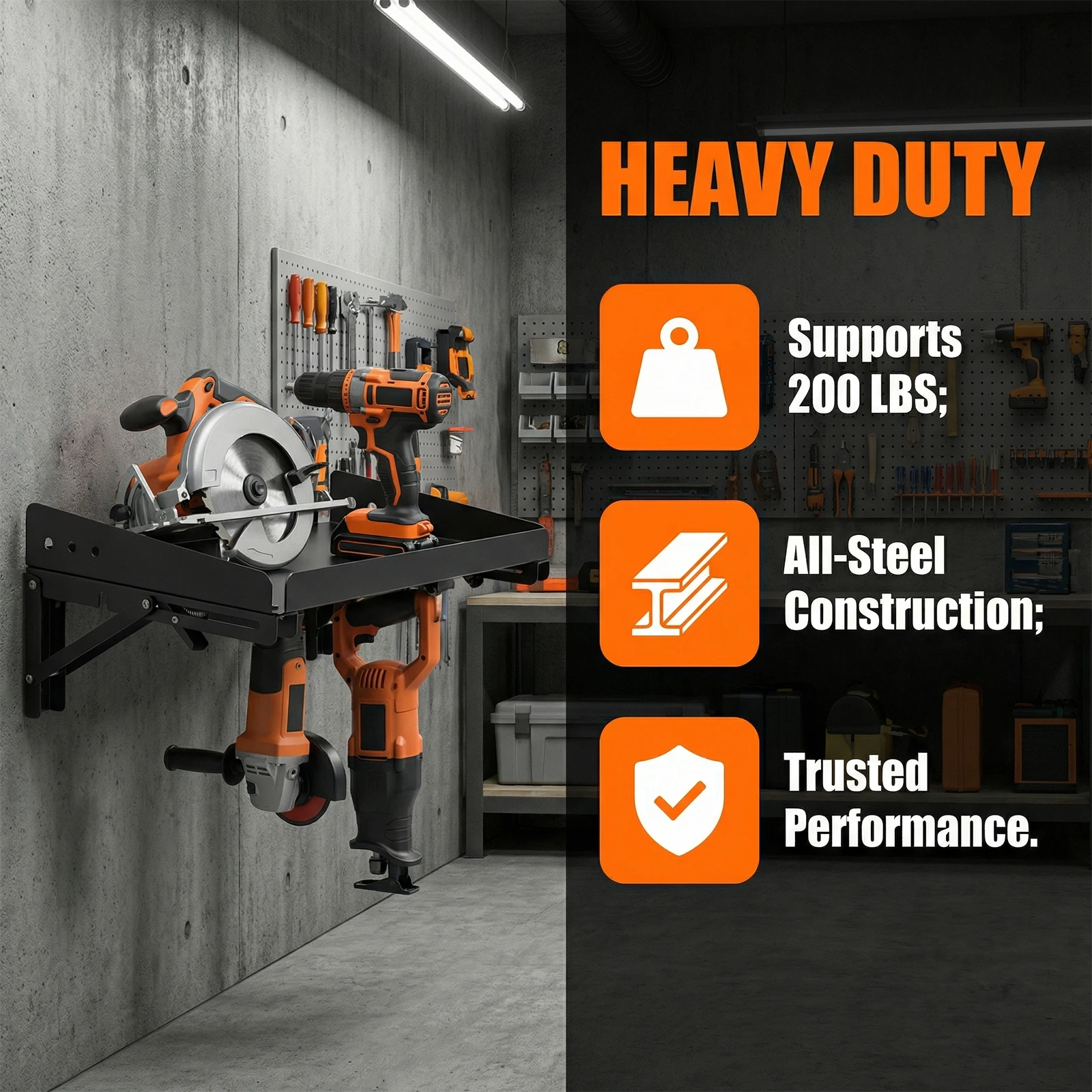 2pcs Wall Mounted Adjustable Rail Shelf Heavy Duty Storage Shelves with Lip for Garage Kitchen Laundry Room Workshop
2pcs Wall Mounted Adjustable Rail Shelf Heavy Duty Storage Shelves with Lip for Garage Kitchen Laundry Room Workshop