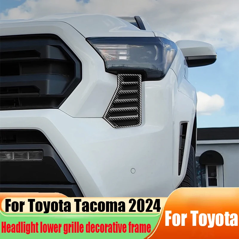 Для Toyota Tacoma 2024, нижняя решетка впускной фары, декоративная рамка, товары для наружного украшения автомобиля, материал ABS
Для Toyota Tacoma 2024, нижняя решетка впускной фары, декоративная рамка, товары для наружного украшения автомобиля, материал ABS