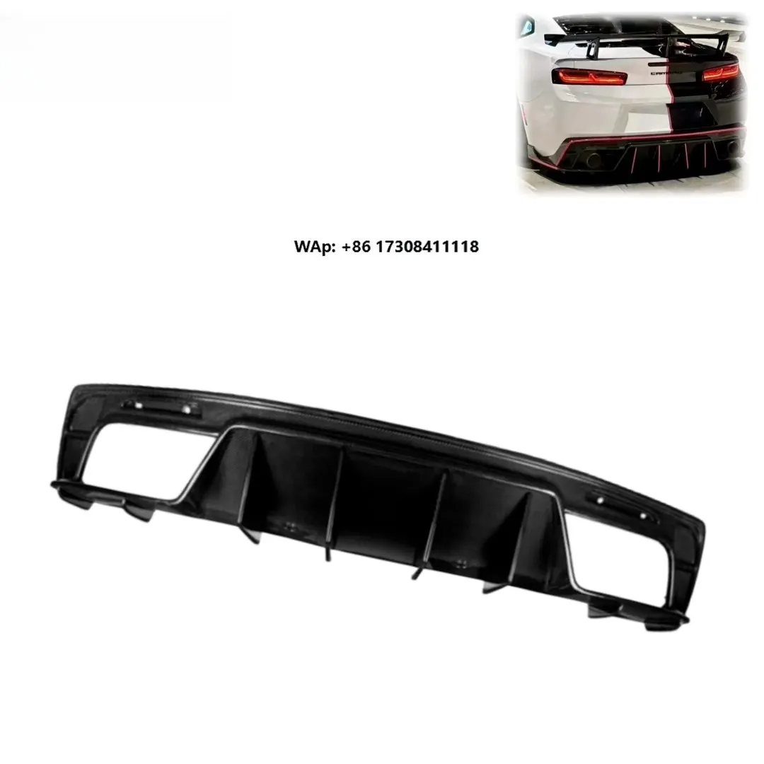 New Carbon Fiber Rear Bumper Splitter Rear Lip Diffuser Bolt-On Universal Fitment for Camaro ZL1 Car Parts
New Carbon Fiber Rear Bumper Splitter Rear Lip Diffuser Bolt-On Universal Fitment for Camaro ZL1 Car Parts