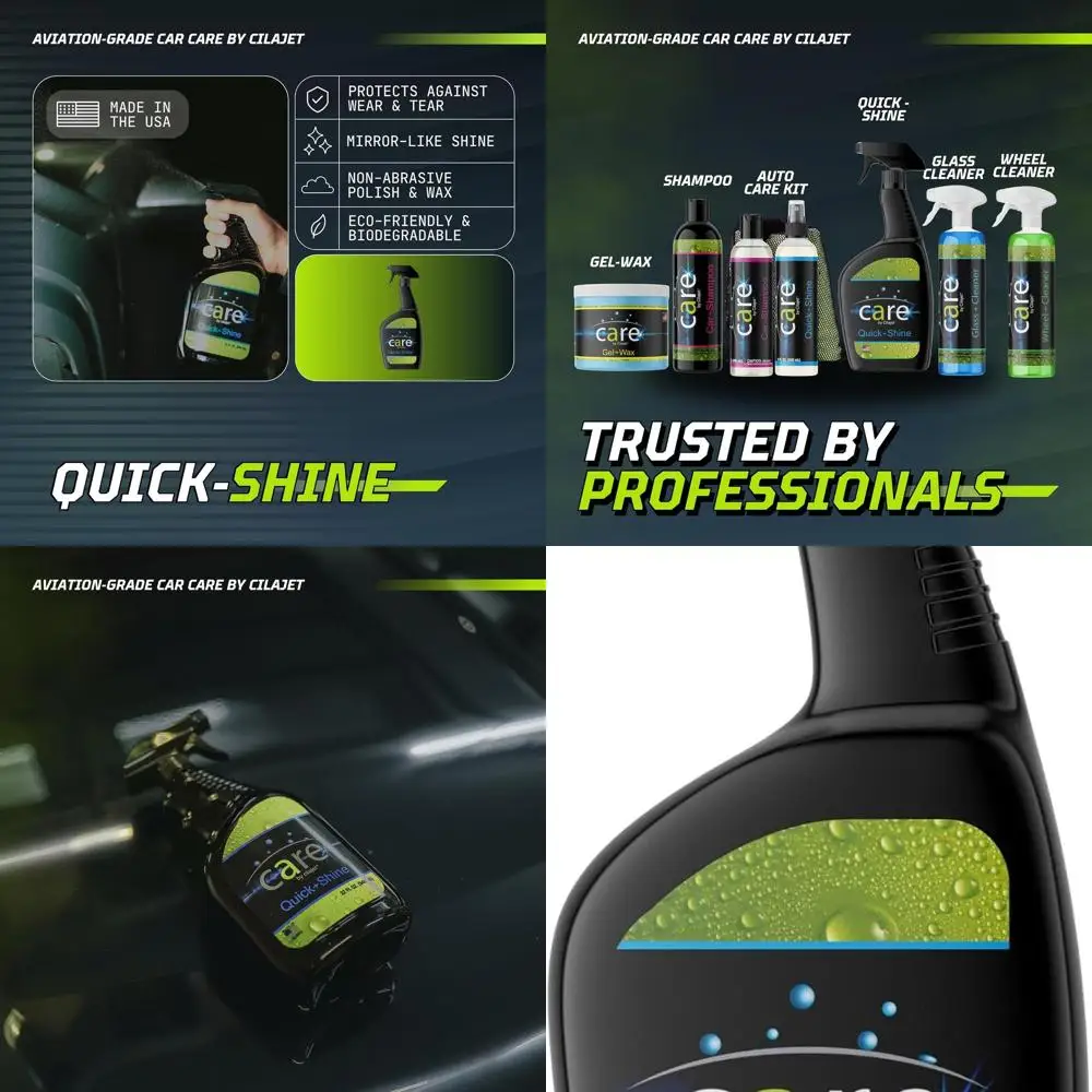 Auto Care Quick-Shine 32 Oz., Car Polish Spray, Long-Lasting Car Paint Protection, Non-Hazardous Car Care, Non-Greasy Shine Coat
Auto Care Quick-Shine 32 Oz., Car Polish Spray, Long-Lasting Car Paint Protection, Non-Hazardous Car Care, Non-Greasy Shine Coat