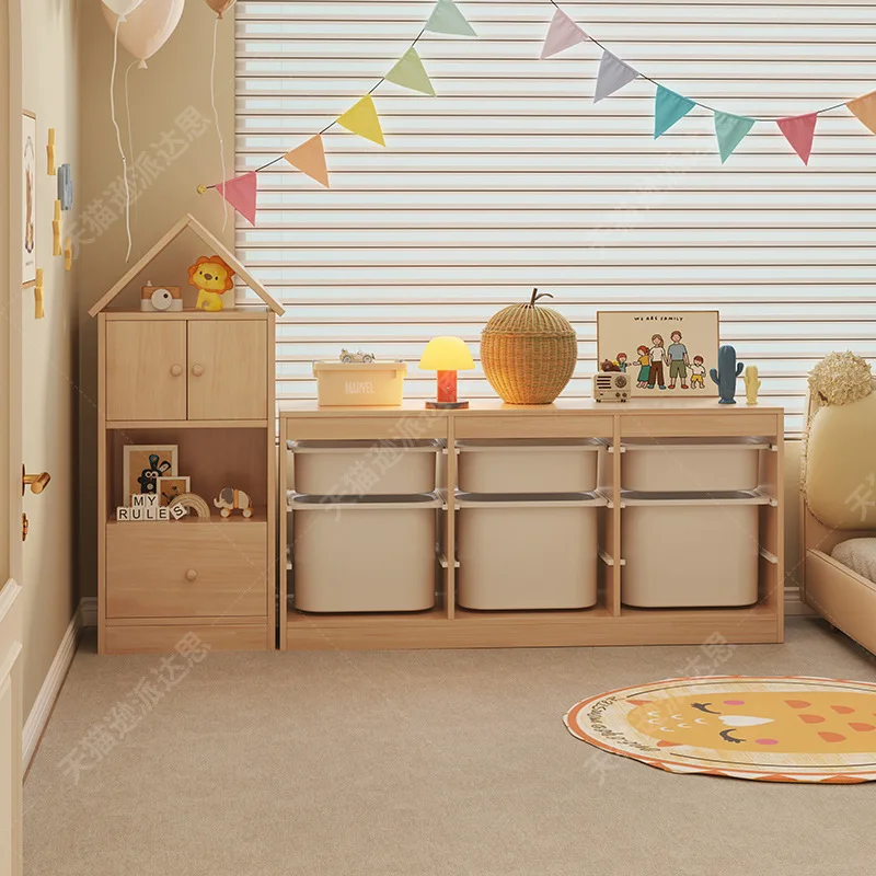 Solid wood small house bookcase, children's bookshelf floor-to-ceiling household wall baby toy storage cabinet storage cabinet
Solid wood small house bookcase, children's bookshelf floor-to-ceiling household wall baby toy storage cabinet storage cabinet