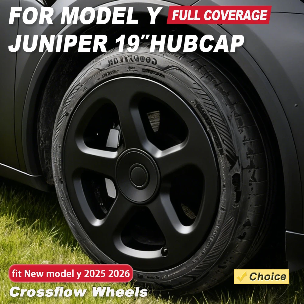 4PCS Hub Caps 19 Inch for Tesla Model Y Juniper Wheel Hub 19" Crossflow style Wheel Cover Automobile Full Rims Accessories 2026
4PCS Hub Caps 19 Inch for Tesla Model Y Juniper Wheel Hub 19" Crossflow style Wheel Cover Automobile Full Rims Accessories 2026