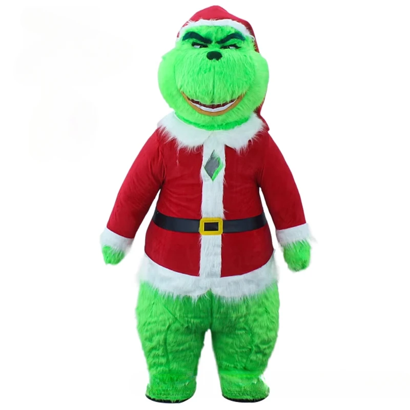 MINISO Giant Inflatable Grinch Mascot Costume Christmas Cartoon Green Monster Walking Outfits Street Funny Party Fancy Suits
MINISO Giant Inflatable Grinch Mascot Costume Christmas Cartoon Green Monster Walking Outfits Street Funny Party Fancy Suits