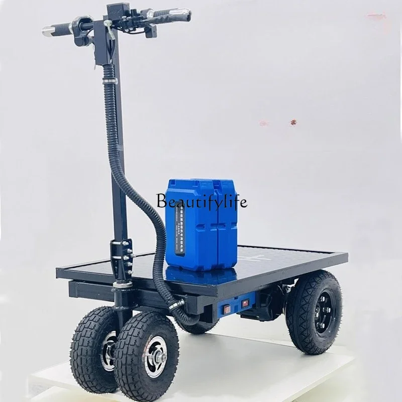 Folding portable electric flatbed truck into the elevator building materials loading and handling trolley
Folding portable electric flatbed truck into the elevator building materials loading and handling trolley