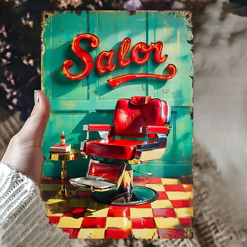 Vintage Barber Shop Wall Art, Retro Metal Sign, Valetines & Ramadan Decorations, Aluminum Home Decor, Art Deco Man Cave Decor
Vintage Barber Shop Wall Art, Retro Metal Sign, Valetines & Ramadan Decorations, Aluminum Home Decor, Art Deco Man Cave Decor