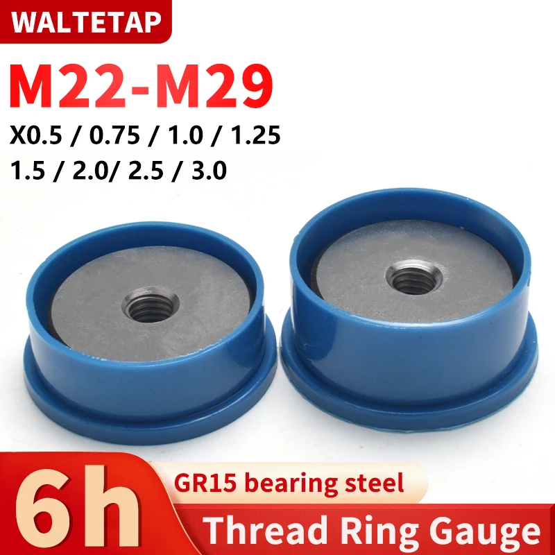 1SET(1*GO+1*NOGO) 6h M22-M29 Non-Standard Metric Fine Tooth Thread Ring Gauge Measure Tool X0.5/0.75/1.0/1.25/1.5/2.0/2.5/3.0
1SET(1*GO+1*NOGO) 6h M22-M29 Non-Standard Metric Fine Tooth Thread Ring Gauge Measure Tool X0.5/0.75/1.0/1.25/1.5/2.0/2.5/3.0