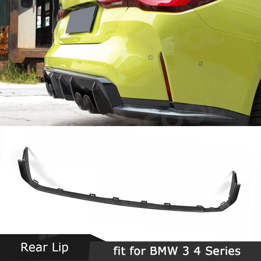 Dry Carbon Fiber Rear Diffuser Lip Strip for BMW 3 4 Series G80 M3 G82 M4 2021 + Rear Bumper Lip Trim Decoration Car Accessories
Dry Carbon Fiber Rear Diffuser Lip Strip for BMW 3 4 Series G80 M3 G82 M4 2021 + Rear Bumper Lip Trim Decoration Car Accessories