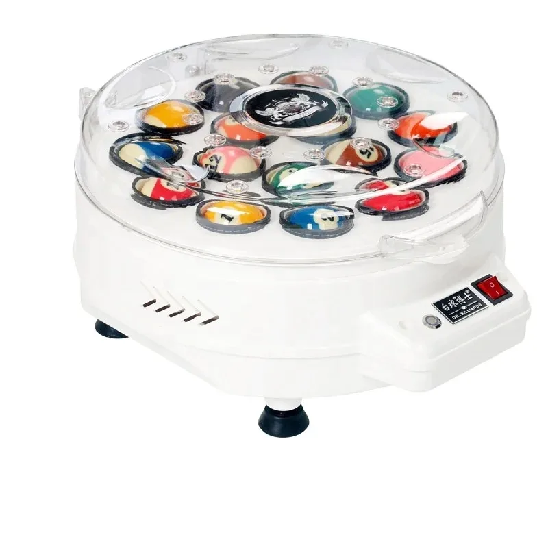 White 16-Ball Snooker Pool Cleaning Machine Polishing Equipment for Billiard Players
White 16-Ball Snooker Pool Cleaning Machine Polishing Equipment for Billiard Players