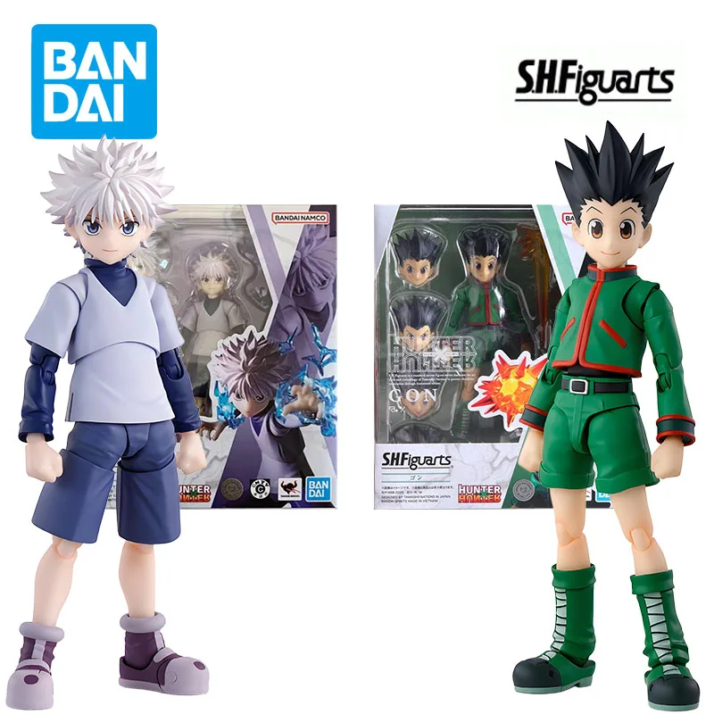 BANDAI Original MODEL KIT GUNDAM SHF KILLUA GON Anime Action Figure Assembly Toys Gifts for Boys Collectible Ornaments
BANDAI Original MODEL KIT GUNDAM SHF KILLUA GON Anime Action Figure Assembly Toys Gifts for Boys Collectible Ornaments