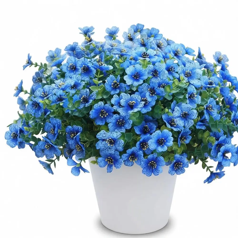 10 Packs UV-Protected Artificial Blue Hydrangeas for Outdoor Planters and Home Garden Decor
10 Packs UV-Protected Artificial Blue Hydrangeas for Outdoor Planters and Home Garden Decor
