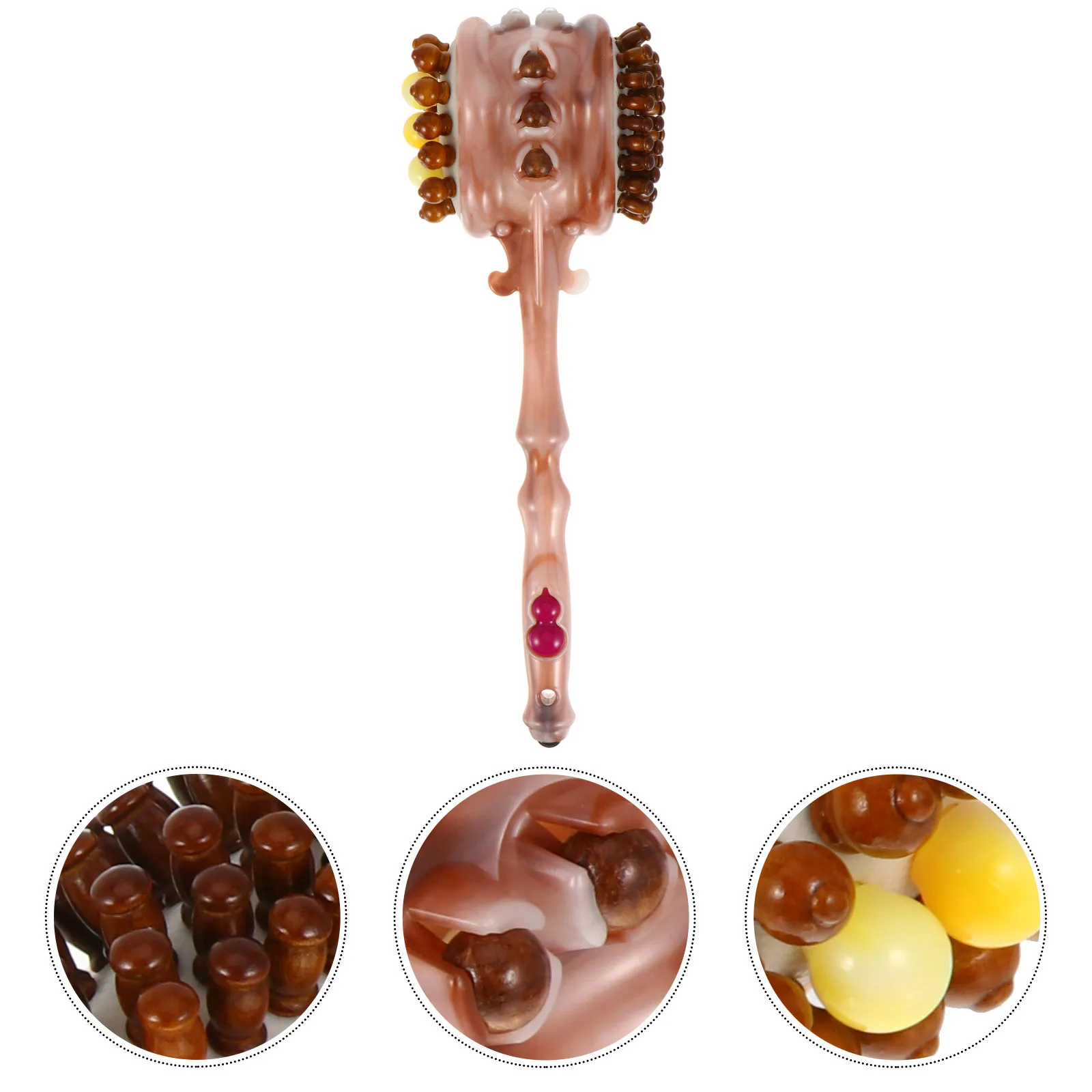 1 шт., массажный молоток с двойной головкой, массажер для тела, портативный стук для снятия стресса, легкий инструмент, подарок на пенсию
1 шт., массажный молоток с двойной головкой, массажер для тела, портативный стук для снятия стресса, легкий инструмент, подарок на пенсию