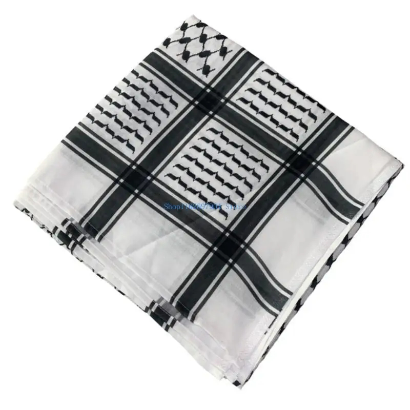N7YF Middle Eastern Shemagh Arab Scarf Adult Cycling Hiking Keffiyeh Headscarf
N7YF Middle Eastern Shemagh Arab Scarf Adult Cycling Hiking Keffiyeh Headscarf