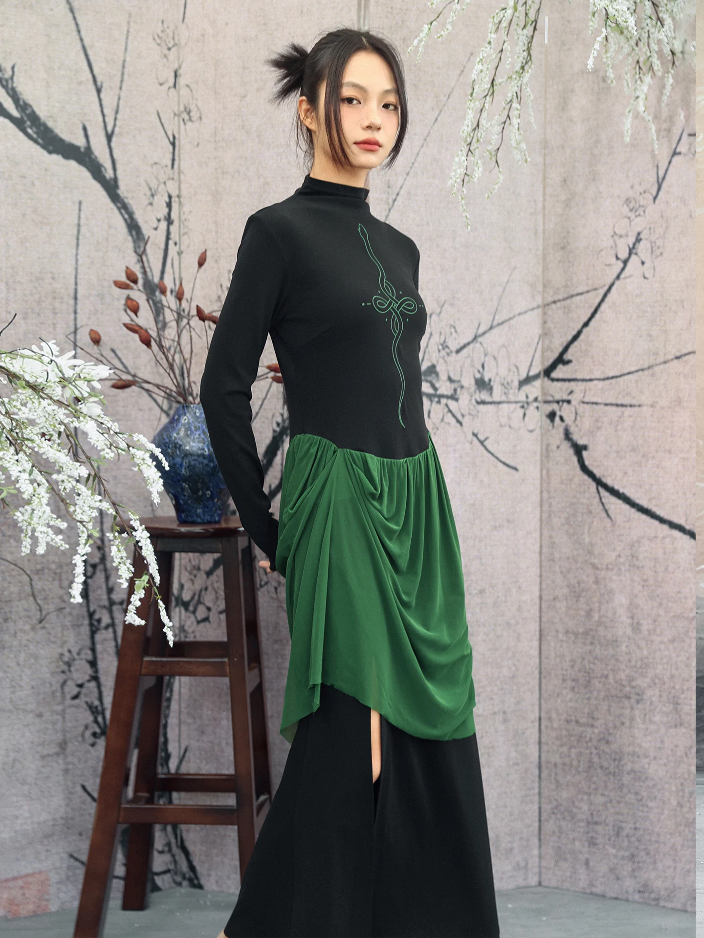 New Chinese Sle Knitted Fi Tail Dr Women's Spring Bla een Color Colion Long Skirt Soft Comfortable Cotton Blend
New Chinese Sle Knitted Fi Tail Dr Women's Spring Bla een Color Colion Long Skirt Soft Comfortable Cotton Blend