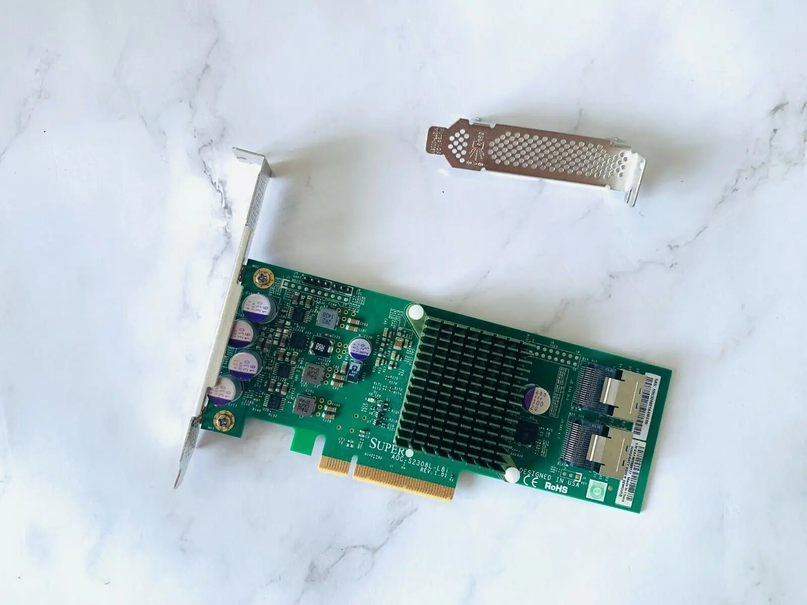 Supermicro AOC-S2308L-L8i PCIe 3.0 6 Гбит/с SAS HBA P20 IT-режим ZFS FreeNAS unRAID-
Supermicro AOC-S2308L-L8i PCIe 3.0 6 Гбит/с SAS HBA P20 IT-режим ZFS FreeNAS unRAID-