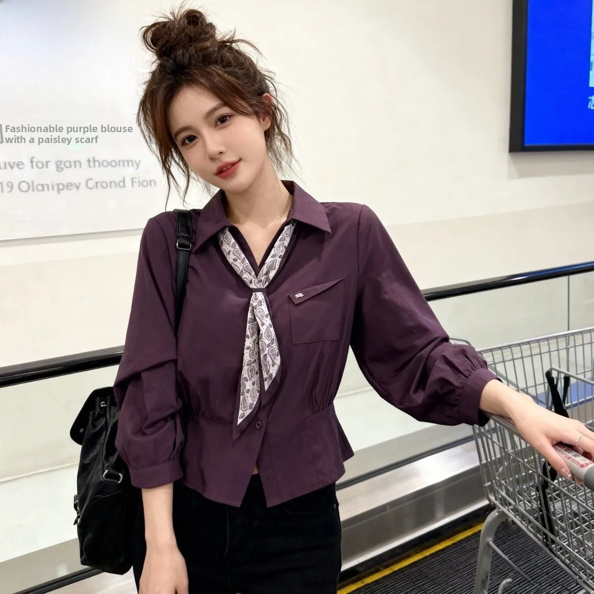 Casual Sle Long Sve irt Women's Spring Faion Anti-Aging Polyester Fiber Netie ort Length Leisure Top for Girls
Casual Sle Long Sve irt Women's Spring Faion Anti-Aging Polyester Fiber Netie ort Length Leisure Top for Girls