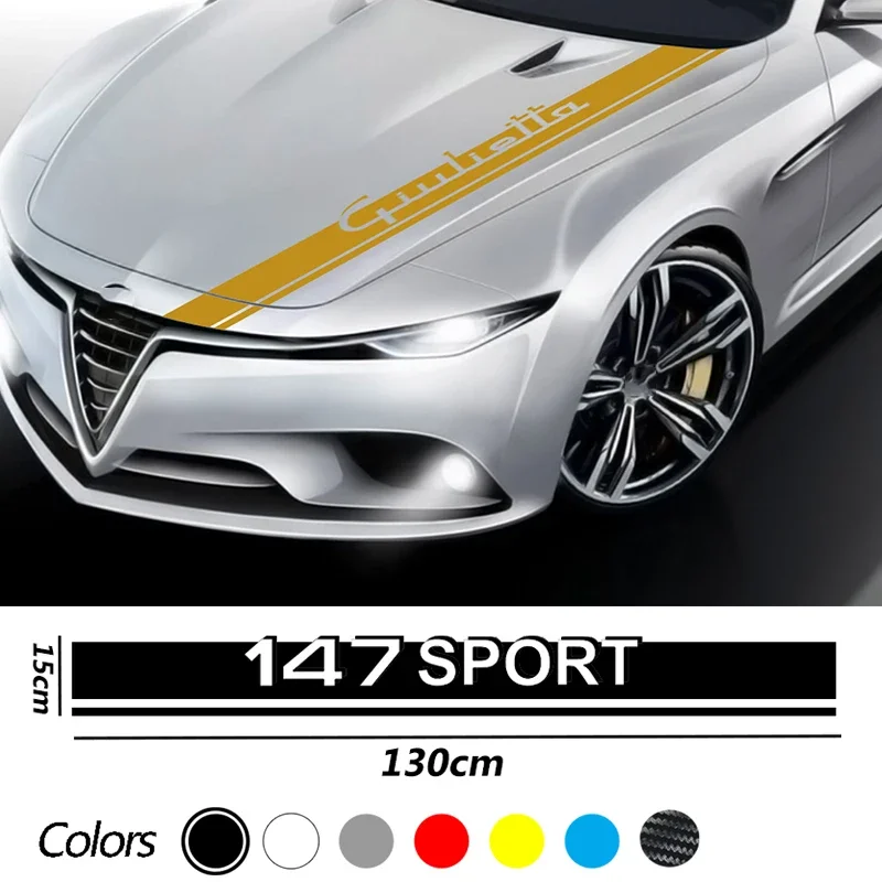 Виниловая пленка, наклейка на голову, декоративная наклейка для Alfa Romeo Giulia 147 156 159 Mito Stelvio 4C Sportiva Giulietta, наклейка на капот автомобиля Sticker
Виниловая пленка, наклейка на голову, декоративная наклейка для Alfa Romeo Giulia 147 156 159 Mito Stelvio 4C Sportiva Giulietta, наклейка на капот автомобиля Sticker