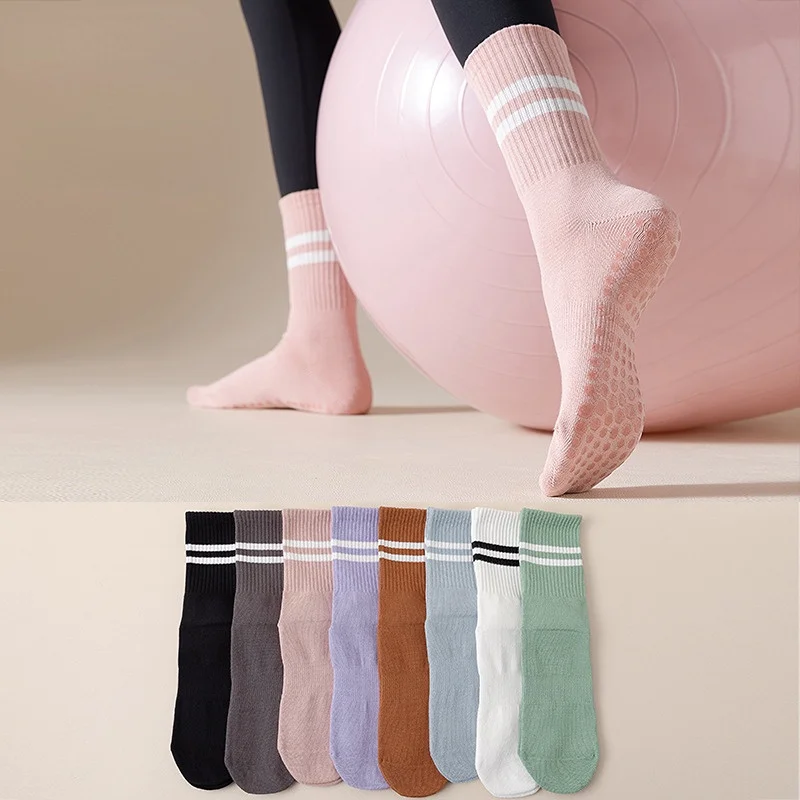 Yoga Breathable Mid-calf Socks 2023 Solid Cotton Color Non-slip Striped Pilates Socks Fitness Dance Floor Socks Sport Socks Yoga
Yoga Breathable Mid-calf Socks 2023 Solid Cotton Color Non-slip Striped Pilates Socks Fitness Dance Floor Socks Sport Socks Yoga