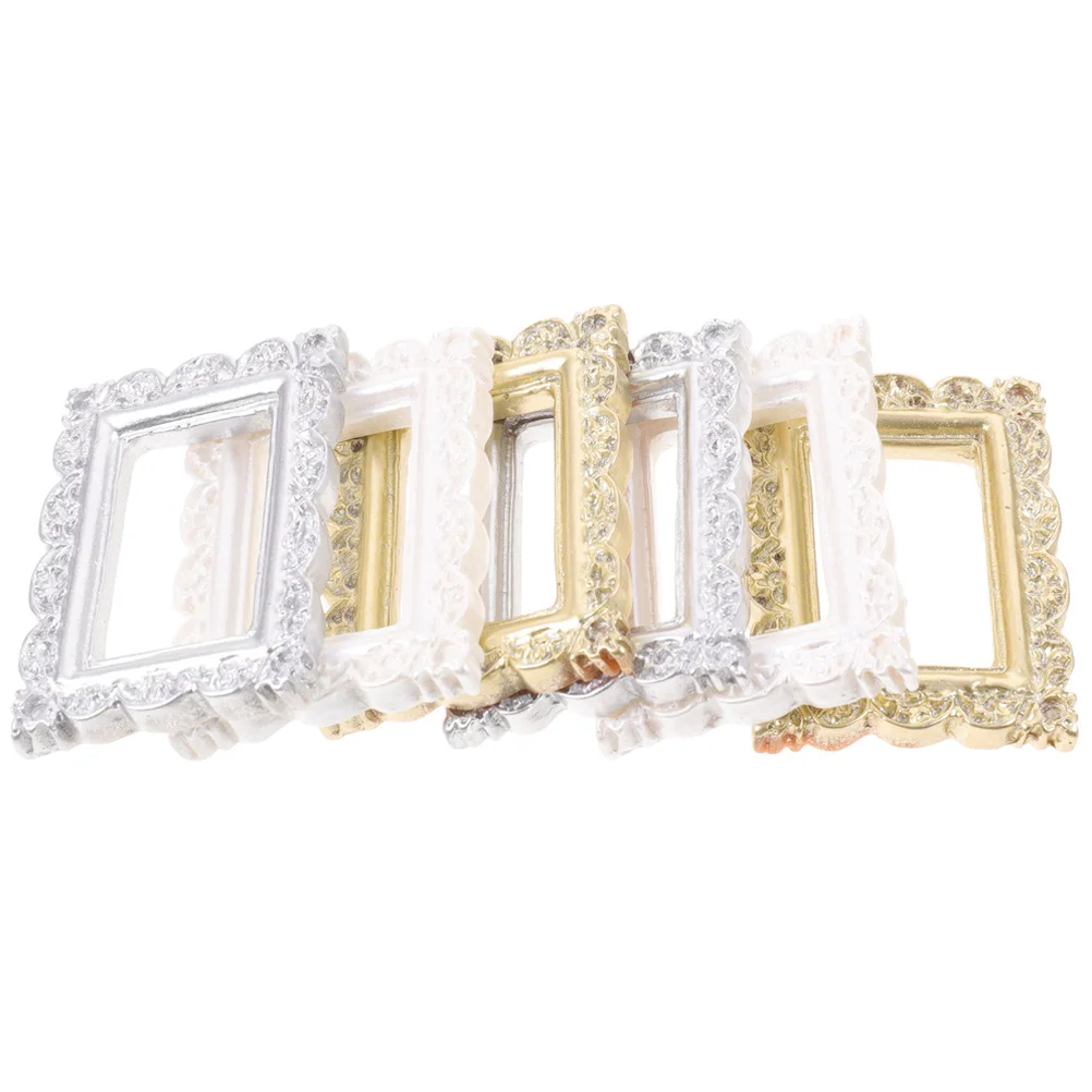 6 Pcs Wall Decor for Dollhouse Photo Frame Ornaments Pet Mini Picture Toy Resin DIY Crafts Making Baby
6 Pcs Wall Decor for Dollhouse Photo Frame Ornaments Pet Mini Picture Toy Resin DIY Crafts Making Baby