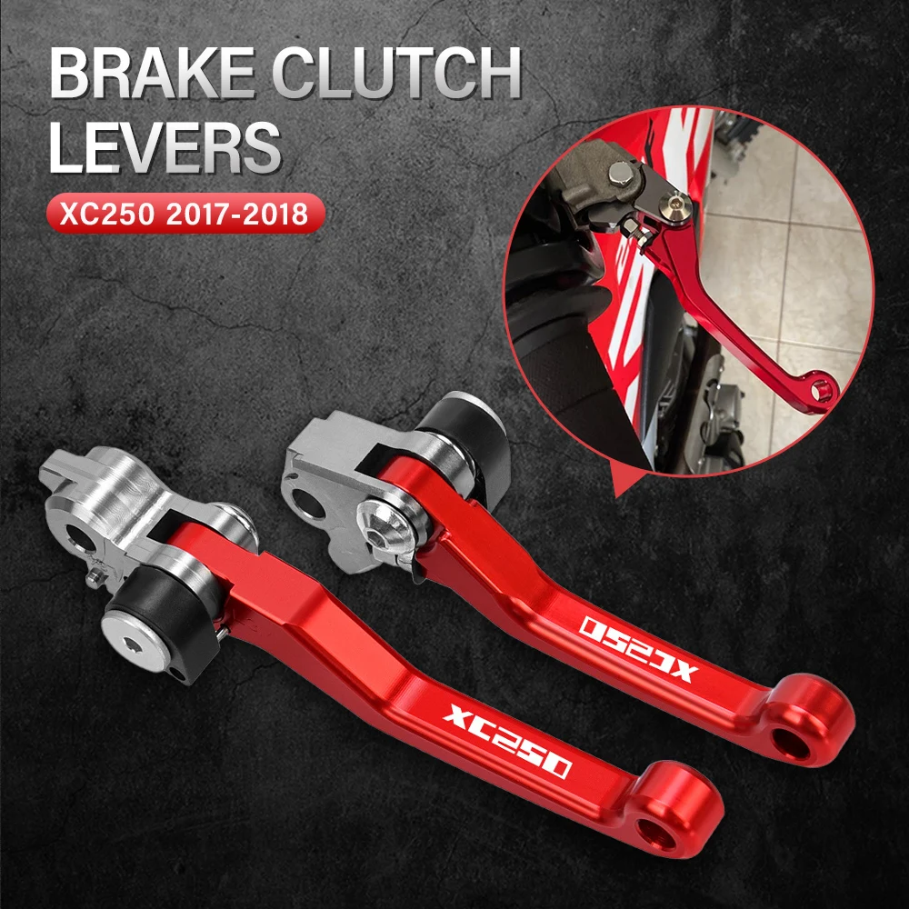 Motocross Foldable Pivot Dirt Bike CNC Aluminum Brake Clutch Levers Cable Lever Handle For GASGAS XC250 XC 250 2017 2018
Motocross Foldable Pivot Dirt Bike CNC Aluminum Brake Clutch Levers Cable Lever Handle For GASGAS XC250 XC 250 2017 2018
