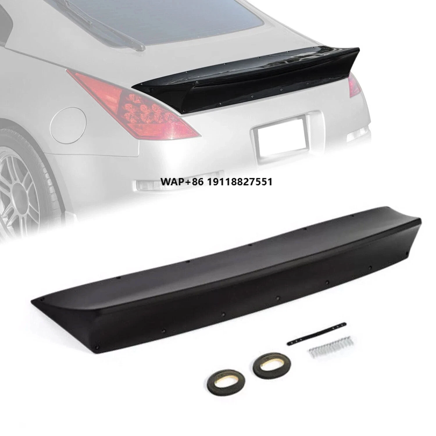For 03-08 350Z Z33 JDM RB Style ABS Painted Trunk Duckbill Spoiler Wing
For 03-08 350Z Z33 JDM RB Style ABS Painted Trunk Duckbill Spoiler Wing