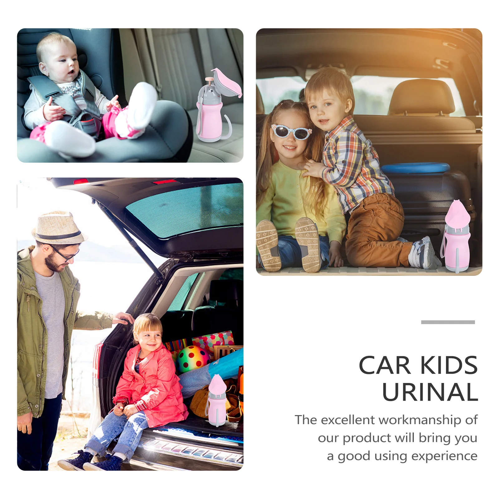 Portable Urinal Bottle for Kids Car Travel ABS PP Material Easy Clean Reusable Potty Training Baby Toilet Non Leaking Small Size
Portable Urinal Bottle for Kids Car Travel ABS PP Material Easy Clean Reusable Potty Training Baby Toilet Non Leaking Small Size