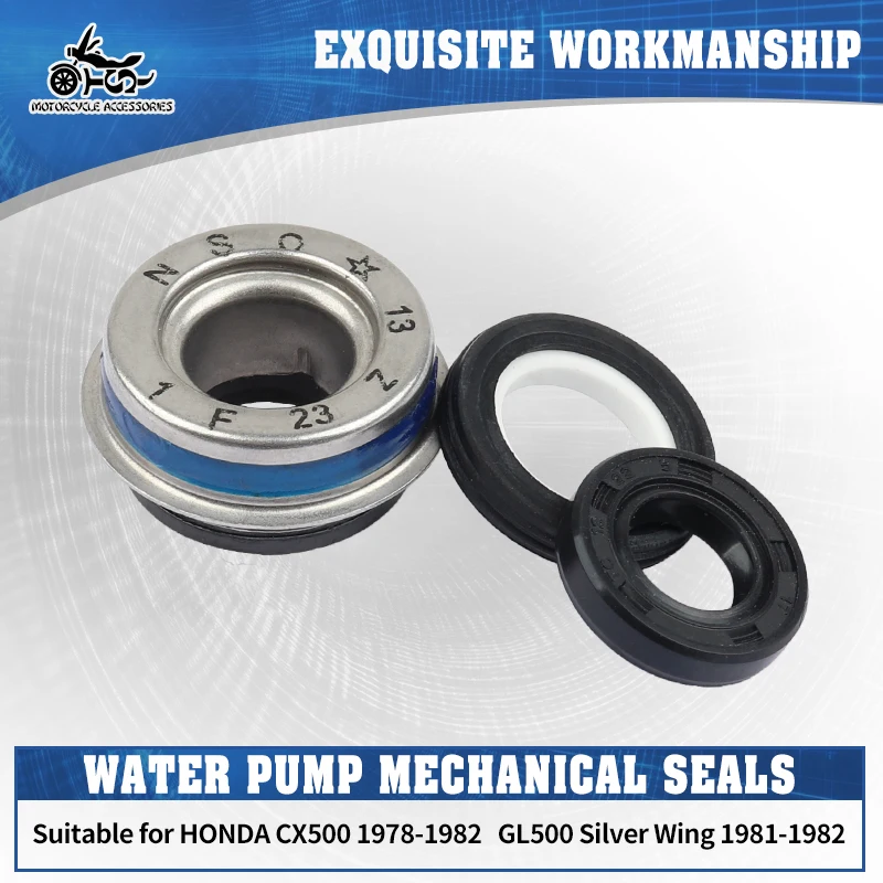 SJ Motorcycle Accessories 19217-611-000 Water Pump Mechanical Seal Set For Honda CX500 1978-1982 GL500 Silver Wing 1981-1982
SJ Motorcycle Accessories 19217-611-000 Water Pump Mechanical Seal Set For Honda CX500 1978-1982 GL500 Silver Wing 1981-1982