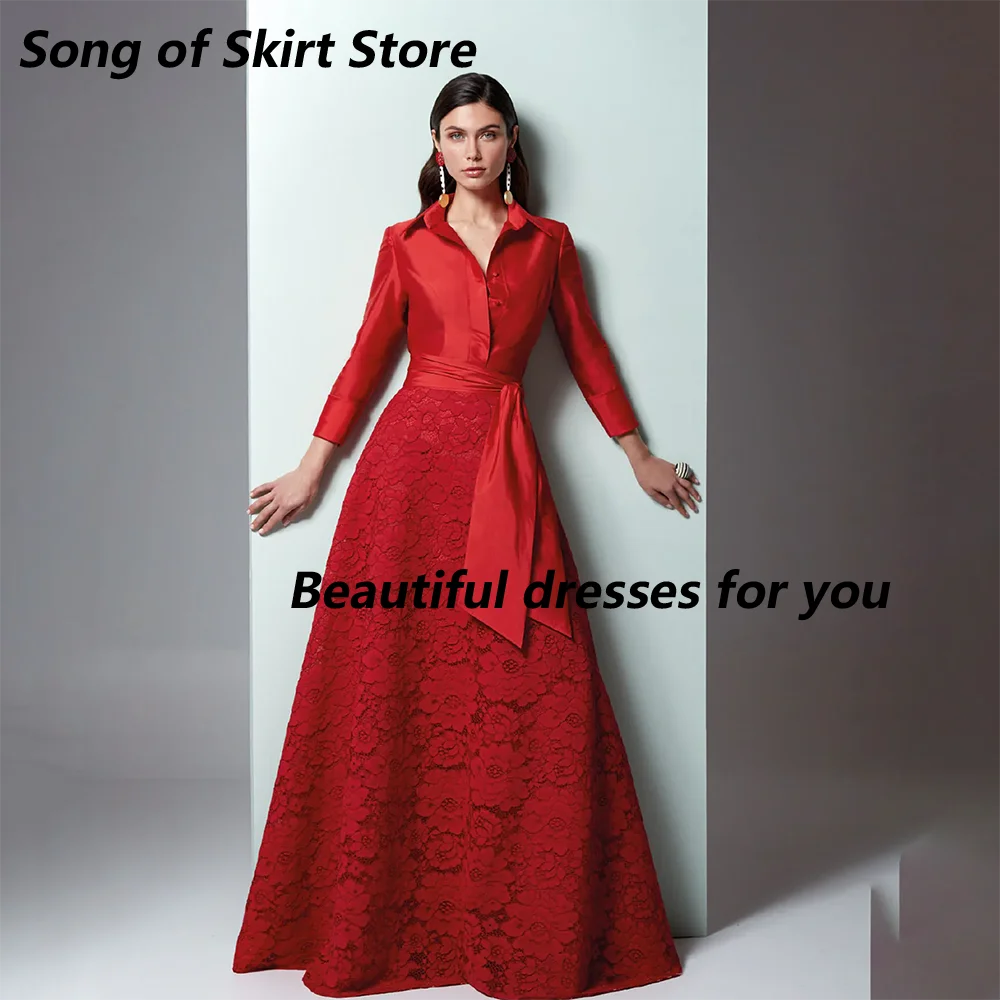Red Mother of The Bride Dress for Wedding Floor Length A Line V-Neck Lace Luxury Guest Gowns Women 2026 Customized
Red Mother of The Bride Dress for Wedding Floor Length A Line V-Neck Lace Luxury Guest Gowns Women 2026 Customized