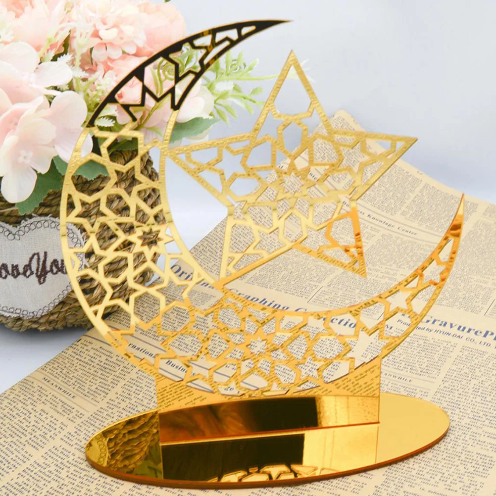 Acrylic Mirror Decor Ramadan Mubarak nament Eid Tabletop Decoration Home Crafts Sturdy Indoor Outdoor Centerpiece
Acrylic Mirror Decor Ramadan Mubarak nament Eid Tabletop Decoration Home Crafts Sturdy Indoor Outdoor Centerpiece