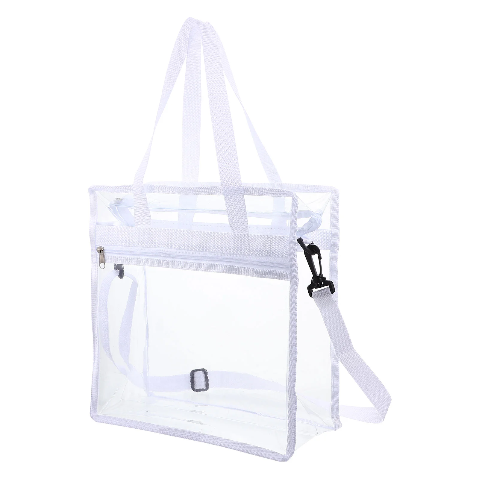 PVC Transparent Shoulder Bag Women Clear Cross Body Purse Travel Handbags Female Accessory Multi Function Beach Storage
PVC Transparent Shoulder Bag Women Clear Cross Body Purse Travel Handbags Female Accessory Multi Function Beach Storage