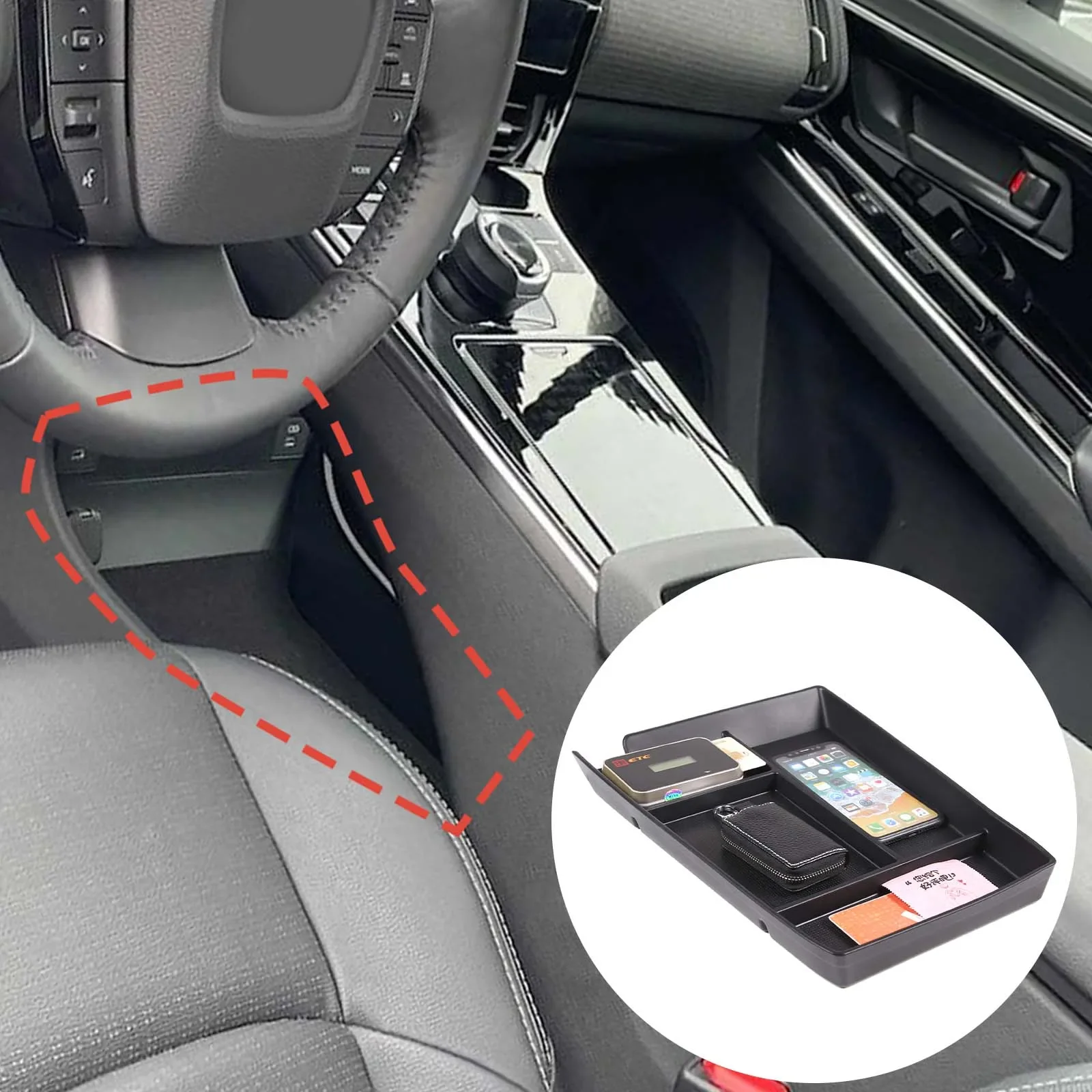Car Central Control Lower Modification Device Separate Storage Box for Toyota Bz4x for Subaru Solterra 2022+ Storage Accessories
Car Central Control Lower Modification Device Separate Storage Box for Toyota Bz4x for Subaru Solterra 2022+ Storage Accessories