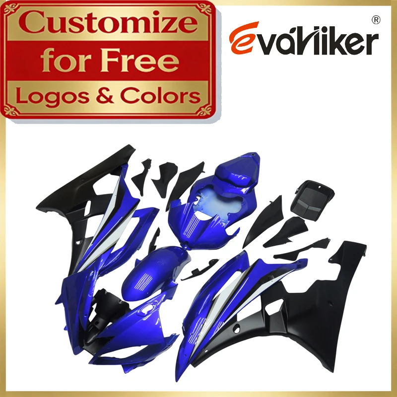ABS Plastic Motorcycle Fairing kit YZF-R6 06 07 For Yamaha YZFR6 2006 2007 Injection Mold blueCustom Pattern And Color Available
ABS Plastic Motorcycle Fairing kit YZF-R6 06 07 For Yamaha YZFR6 2006 2007 Injection Mold blueCustom Pattern And Color Available