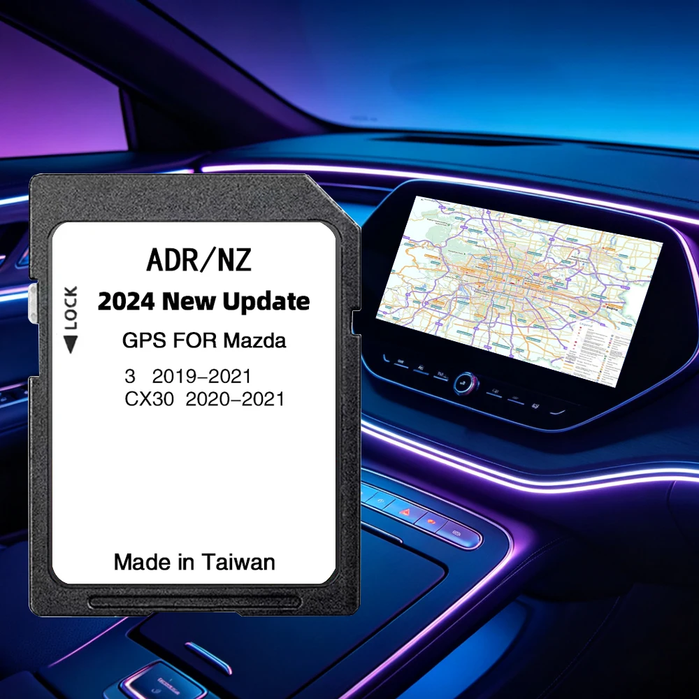 2024 Version Australia New Zealand Maps SD Navigation Card for Mazda 3 CX30 Car Navigation Update Infotainment system GPS data
2024 Version Australia New Zealand Maps SD Navigation Card for Mazda 3 CX30 Car Navigation Update Infotainment system GPS data