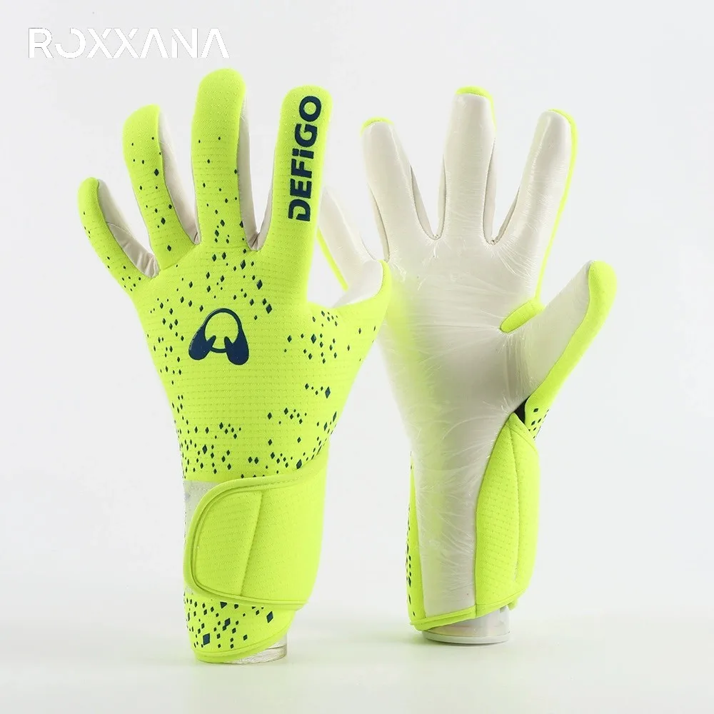 ROXXANA New Football Goalkeeper Gloves Latex Non-Slip Thickened Football Gloves Goalkeeper Protective Gloves Football Equipment
ROXXANA New Football Goalkeeper Gloves Latex Non-Slip Thickened Football Gloves Goalkeeper Protective Gloves Football Equipment