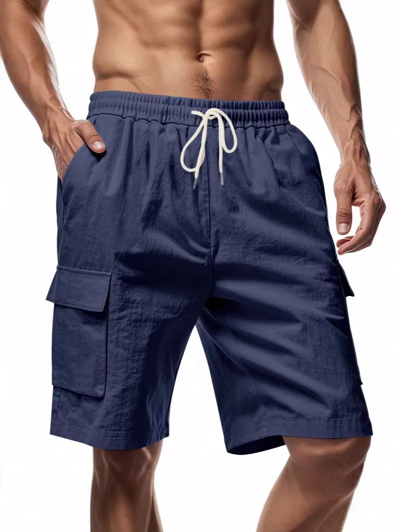 New Men multi pocket work pants, outdoor casual large pocket sports work pants, multi-color elastic waistband drawstring shorts
New Men multi pocket work pants, outdoor casual large pocket sports work pants, multi-color elastic waistband drawstring shorts
