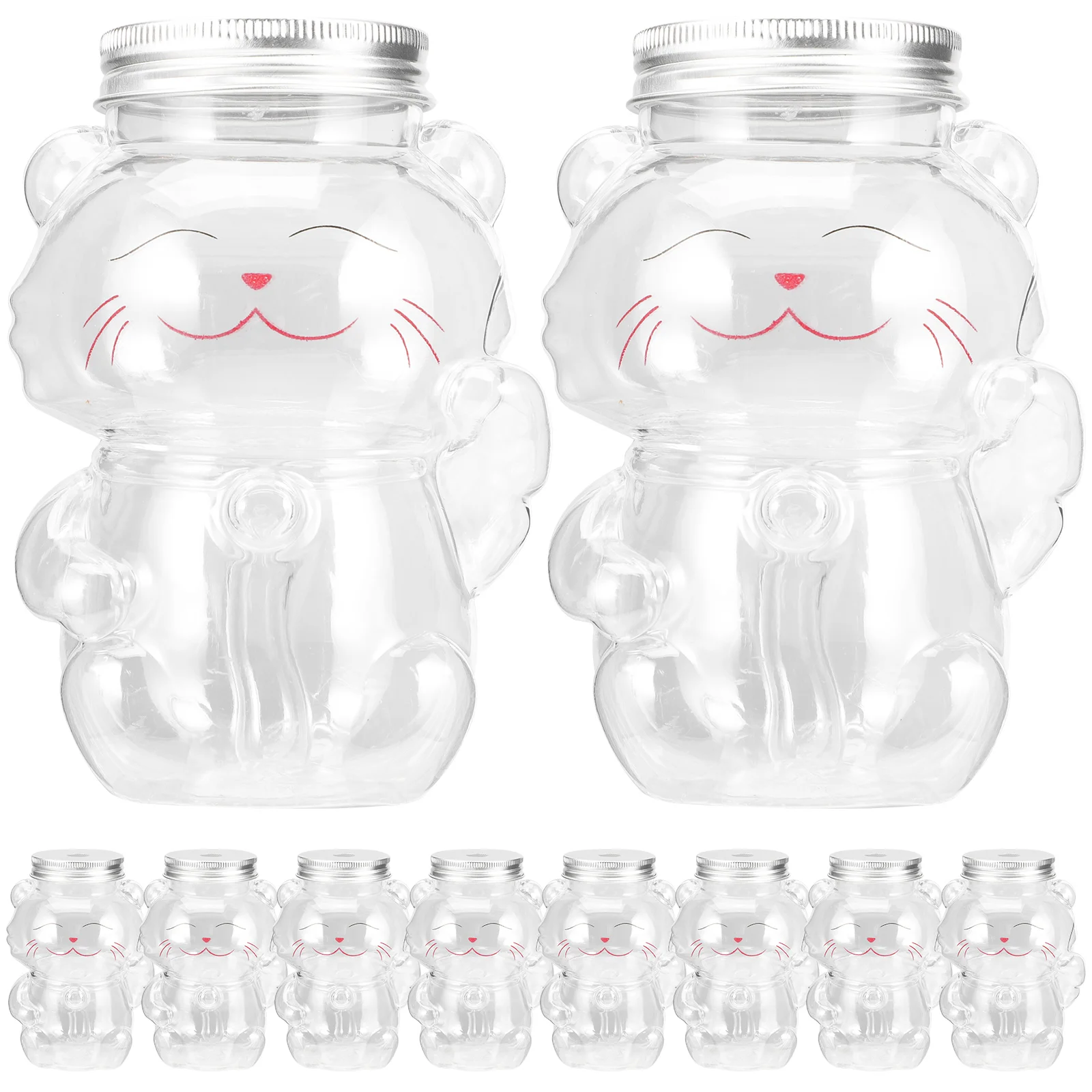 10 Pcs Milk Tea Cup Beverage Bottles Water for Party Empty Clear Juice Drinks The Pet
10 Pcs Milk Tea Cup Beverage Bottles Water for Party Empty Clear Juice Drinks The Pet