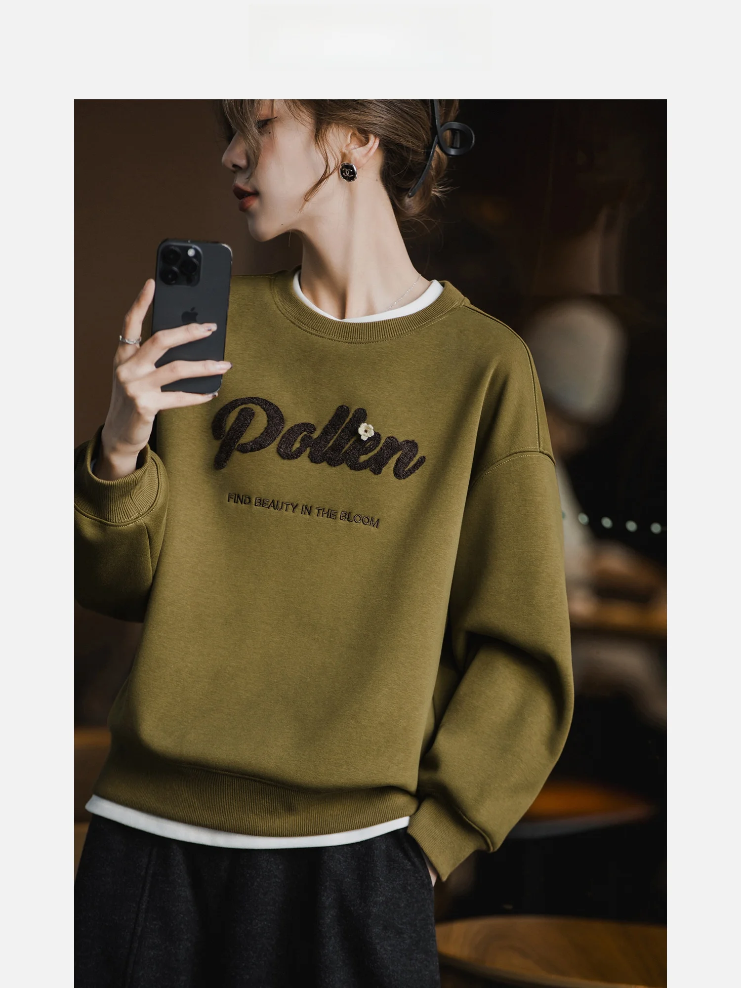 Уютная женская толстовка оверсайз с флисовой подкладкой, повседневная свободная толстовка, зимняя новинка, цветной блок, круглый вырез, длинный рукав
Уютная женская толстовка оверсайз с флисовой подкладкой, повседневная свободная толстовка, зимняя новинка, цветной блок, круглый вырез, длинный рукав